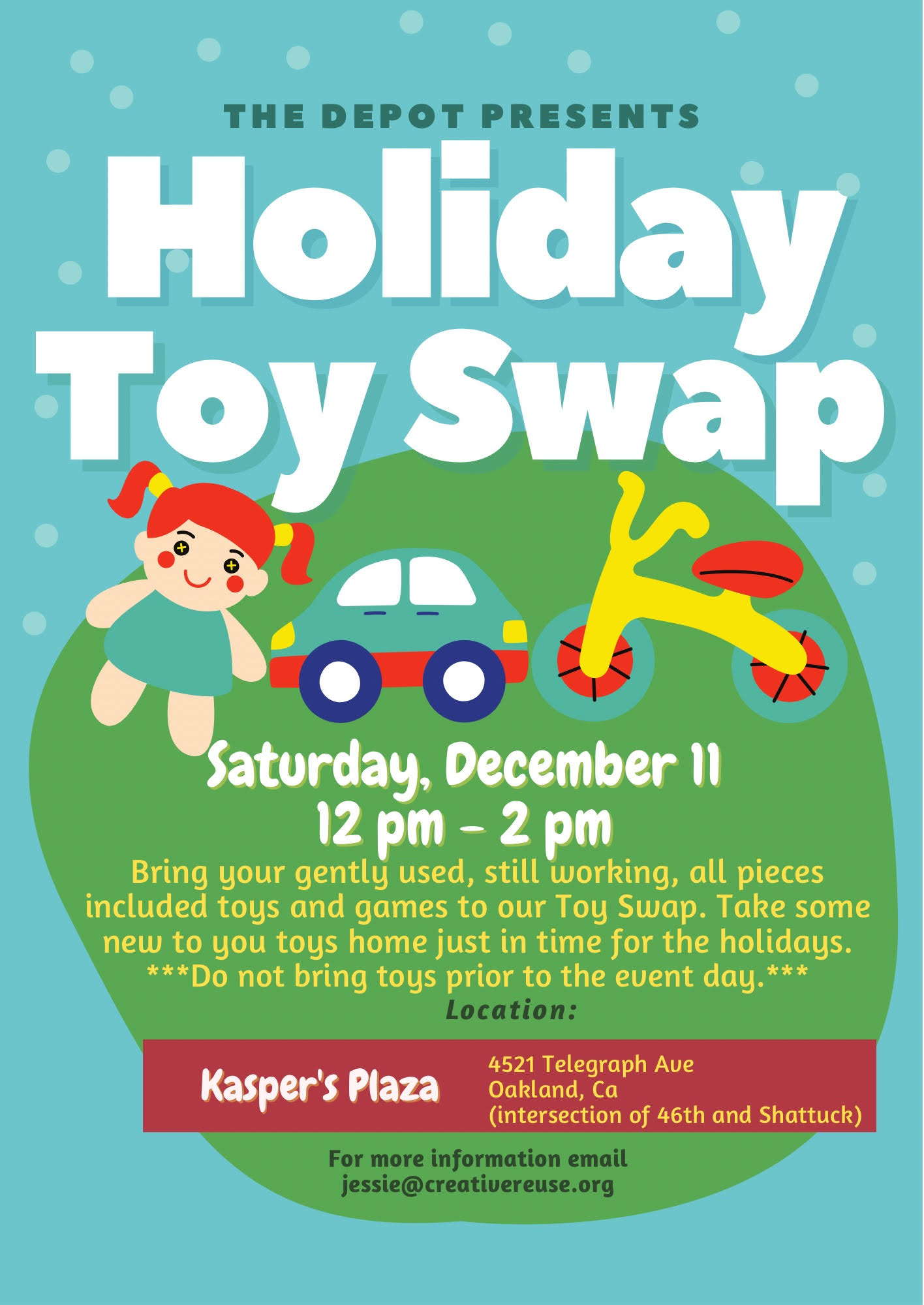 Toy Swap Meet 2024 Norah Abagail