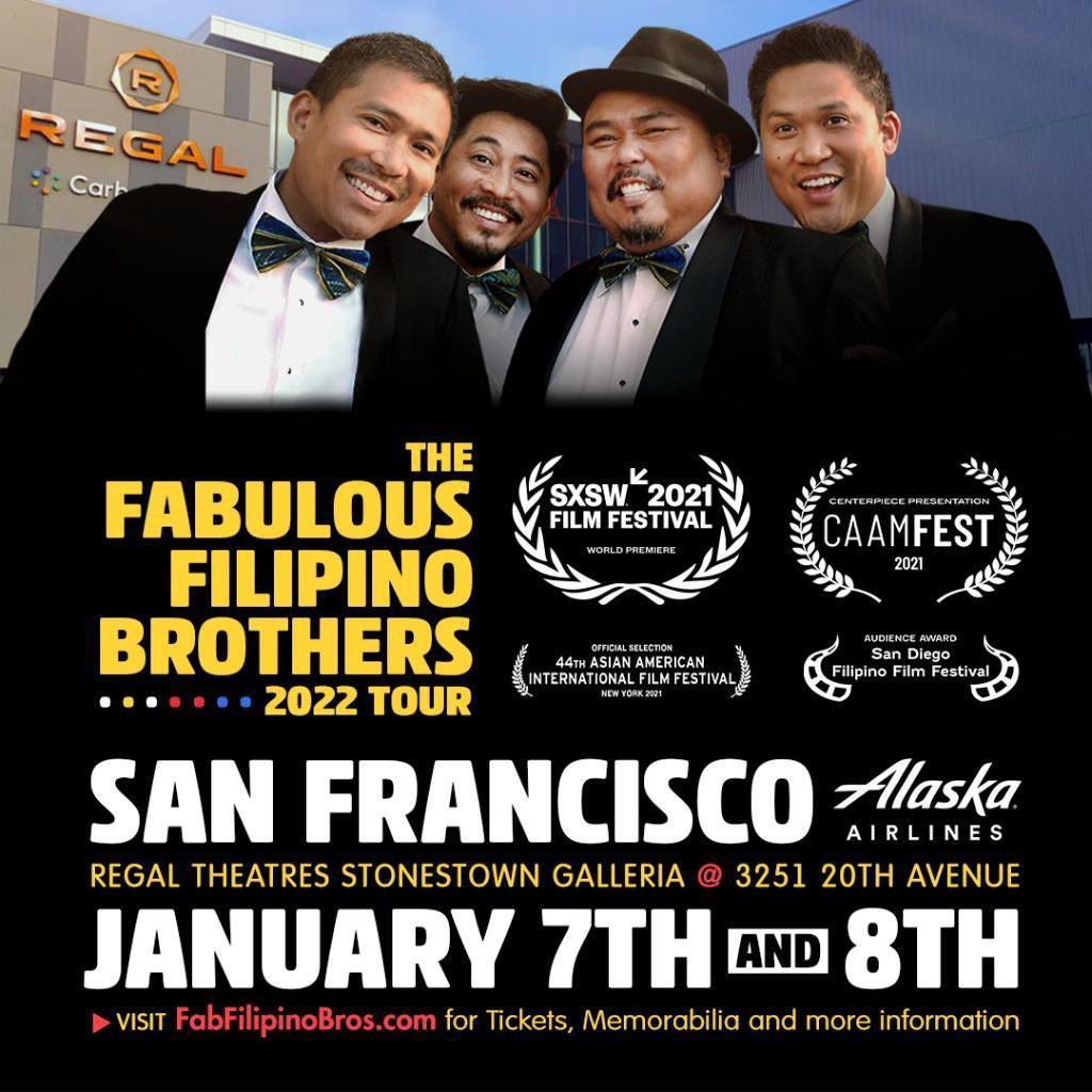 Fabulous Filipino Brothers Movie Screening + 2022 US Film Tour Launch (SF)