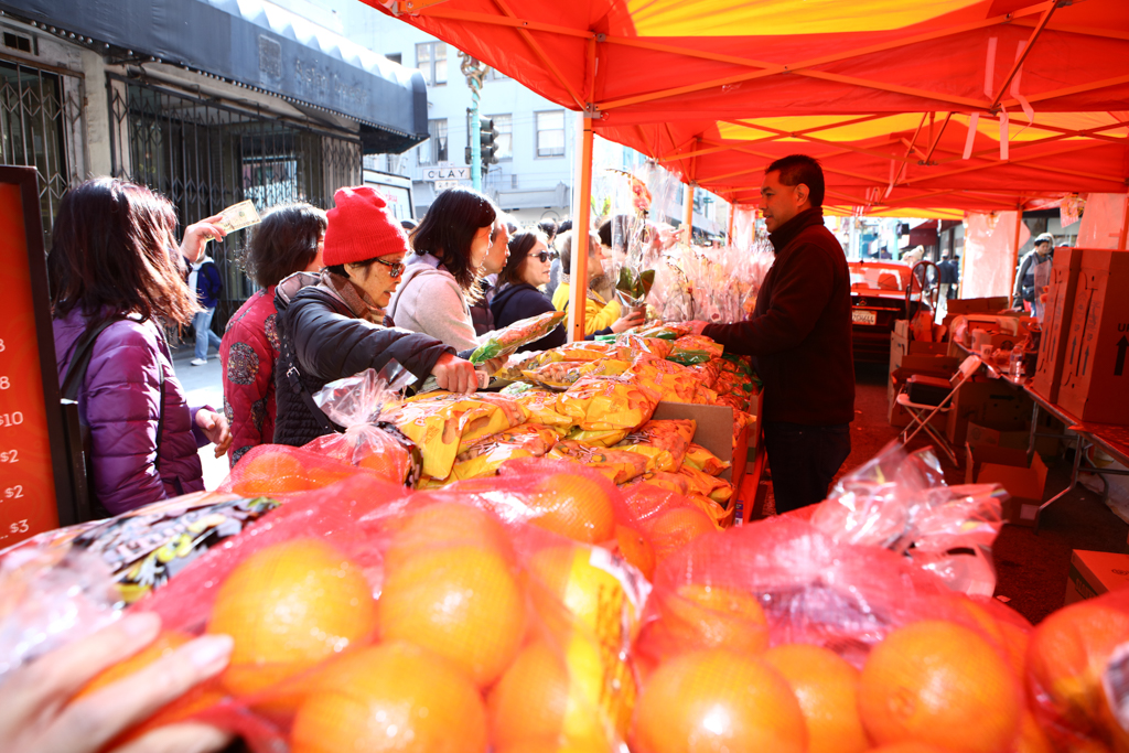 San Francisco's 2024 Chinese New Year Flower Market Fair (Feb. 34)