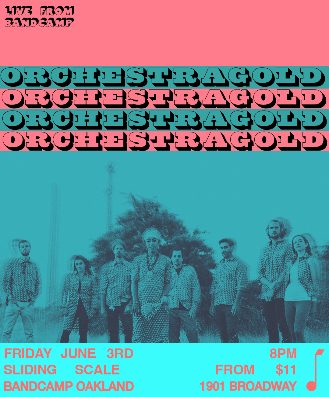 Orchestra Gold Live from Bandcamp (Oakland)
