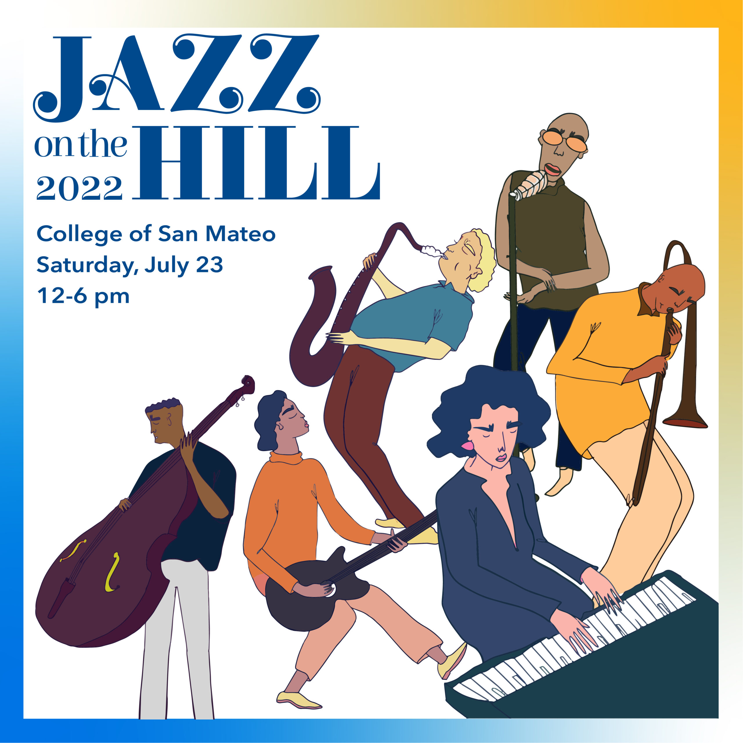 2022 "Jazz on the Hill" Festival for College of San Mateo's 100th Birthday