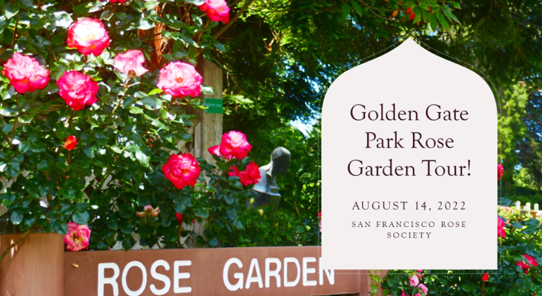 Golden Gate Park Rose Garden Tour (SF)