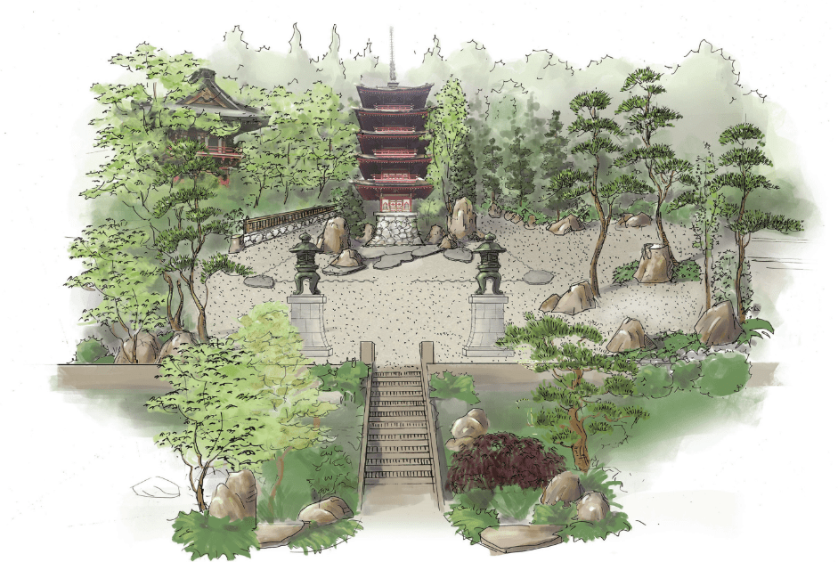 SF's "Japanese Tea Garden Pagoda" Restored For First Time in 100 Years