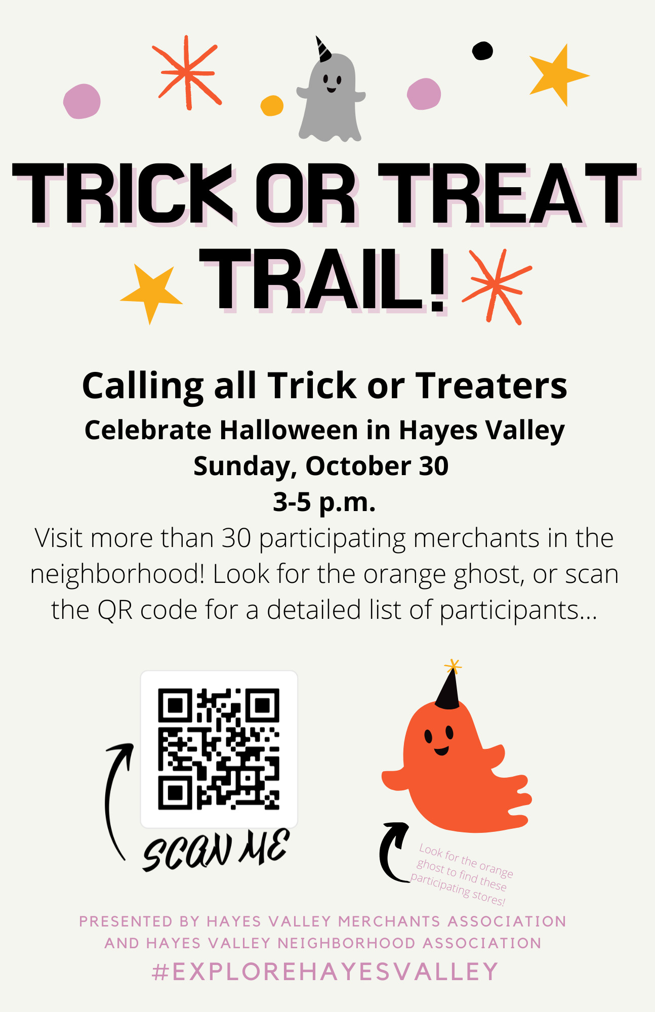 Hayes Valley's Halloween "Trick or Treat Trail" (2022)