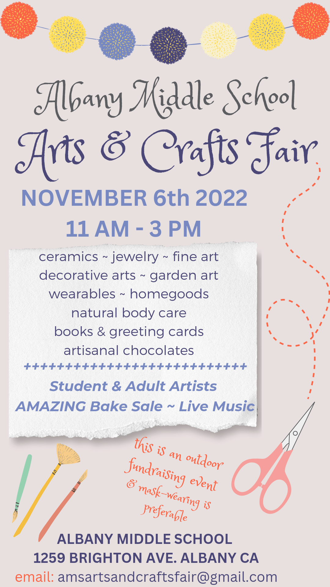 14th Annual Albany Community Arts & Craft Fair (2022)