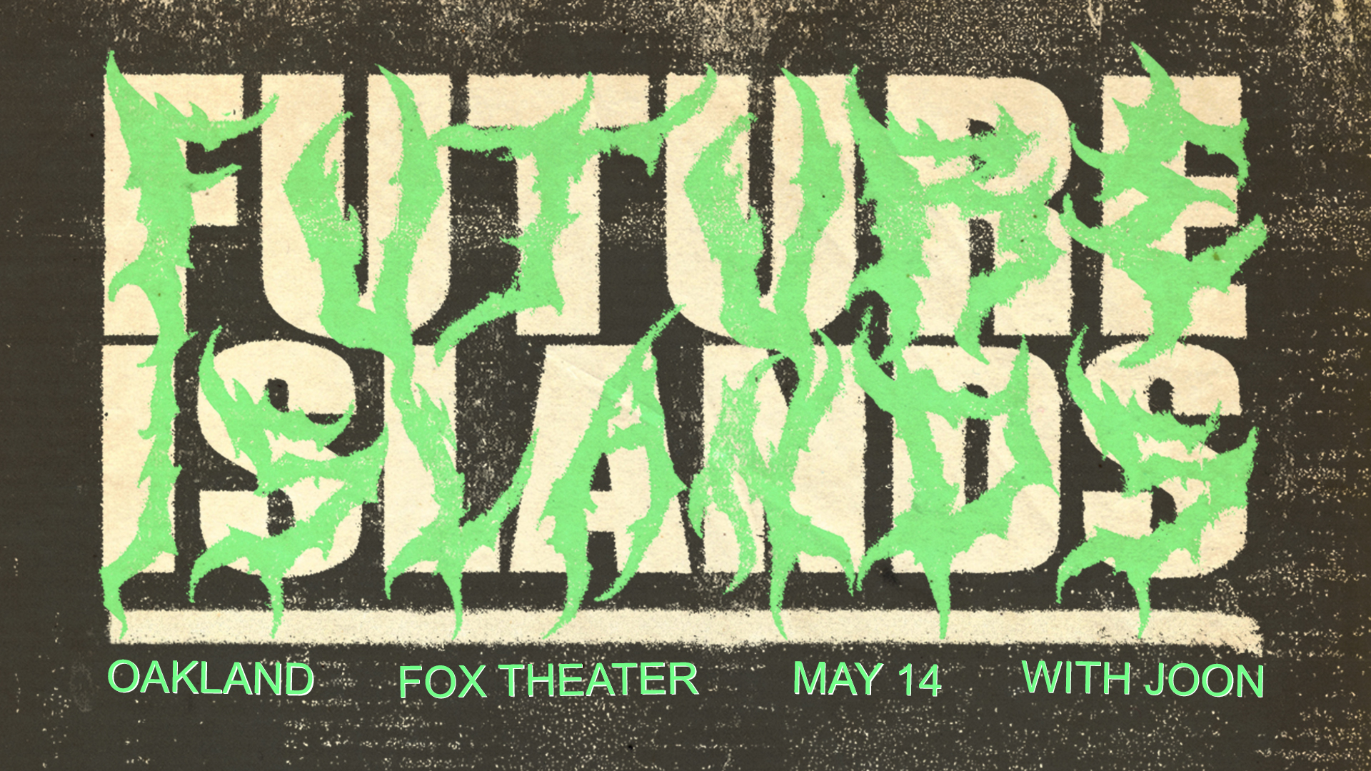 Future Islands w/ Joon Live at Fox Theater (Oakland)