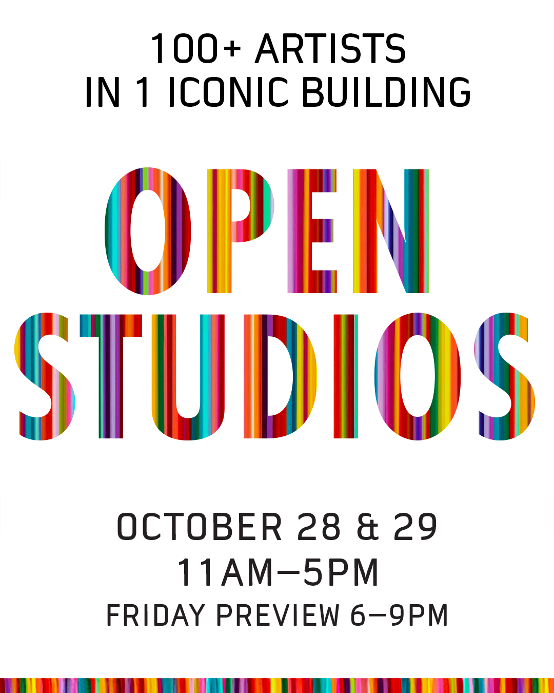 "1890 Bryant Street" Fall Open Studios w/ 100+ Artists (Oct. 2729)