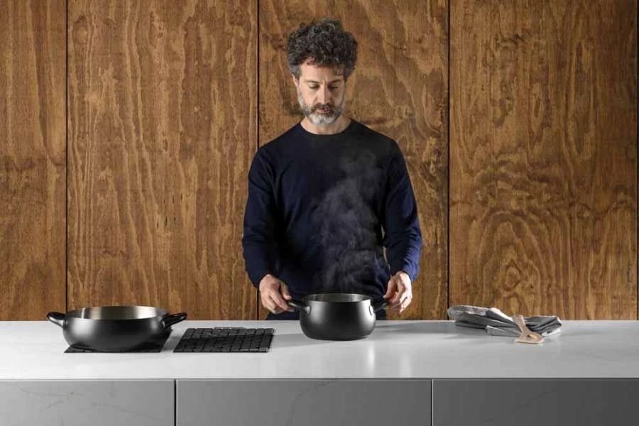 induction hob, sintered stone hob, Lapitec