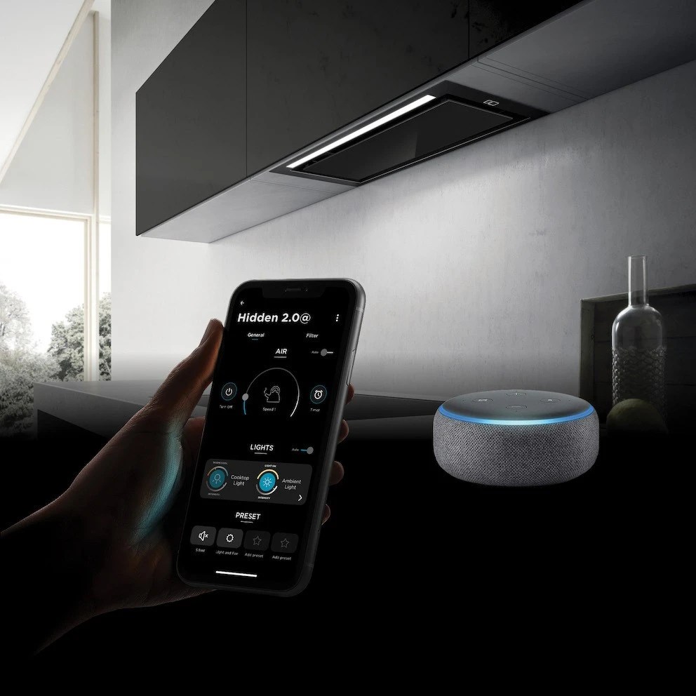 Kitchen hoods, smart technology, Elica