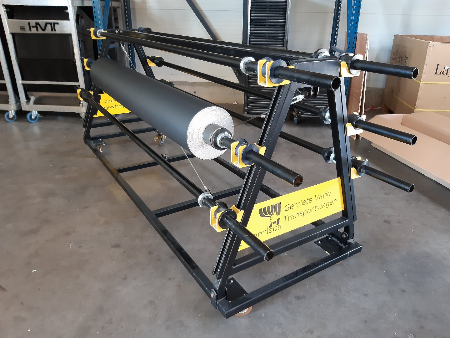 Gerriets Vario Wagen für bis zu 2m breite Tanzboden / PVC Boden