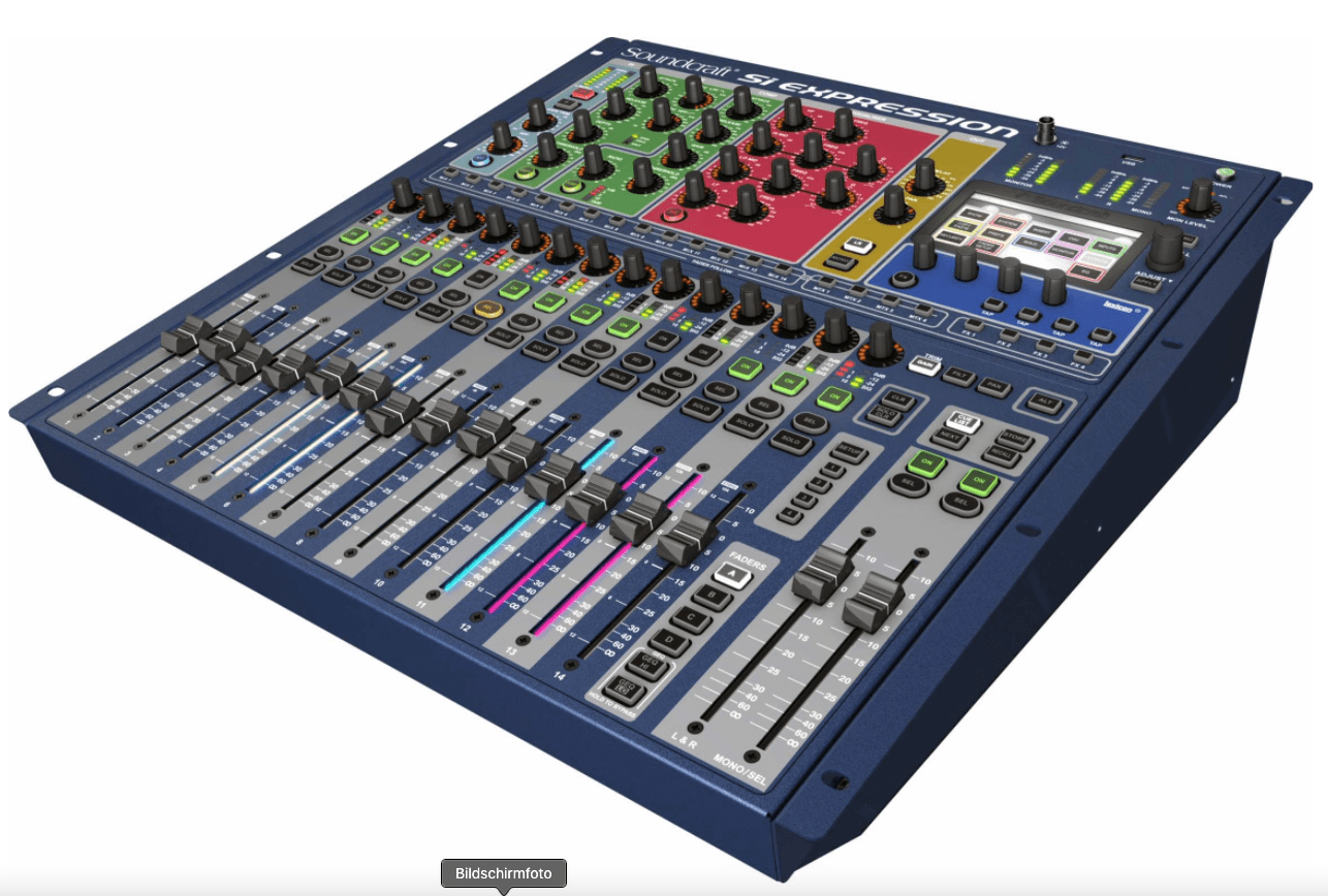 Soundcraft Expression 1 mit MadiKarte und Stagebox 2016,81 EUR Gebrauchte