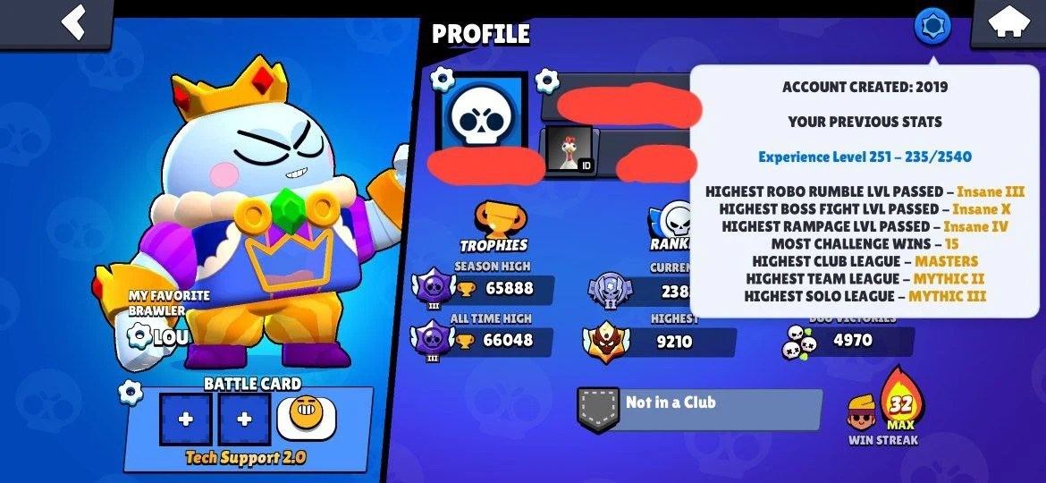 Achetez 🌟[PREMIUM ACCOUNT]🌟65888 TROPHIES🏆 182 OG SKINS🔥 PINKU PAWLETTE