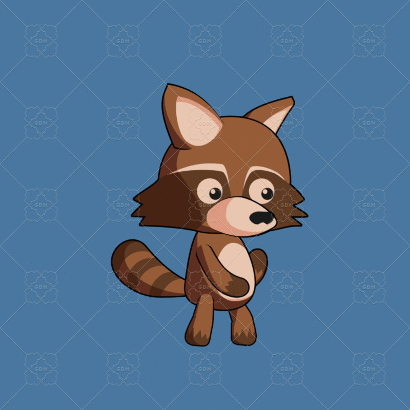 Farm friends! Five cute animal 2D animated sprites