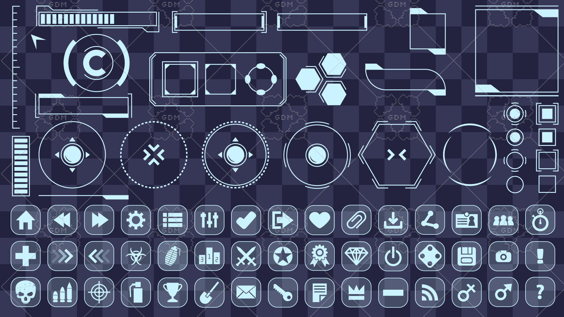 Game User Interface 19 GameDev Market