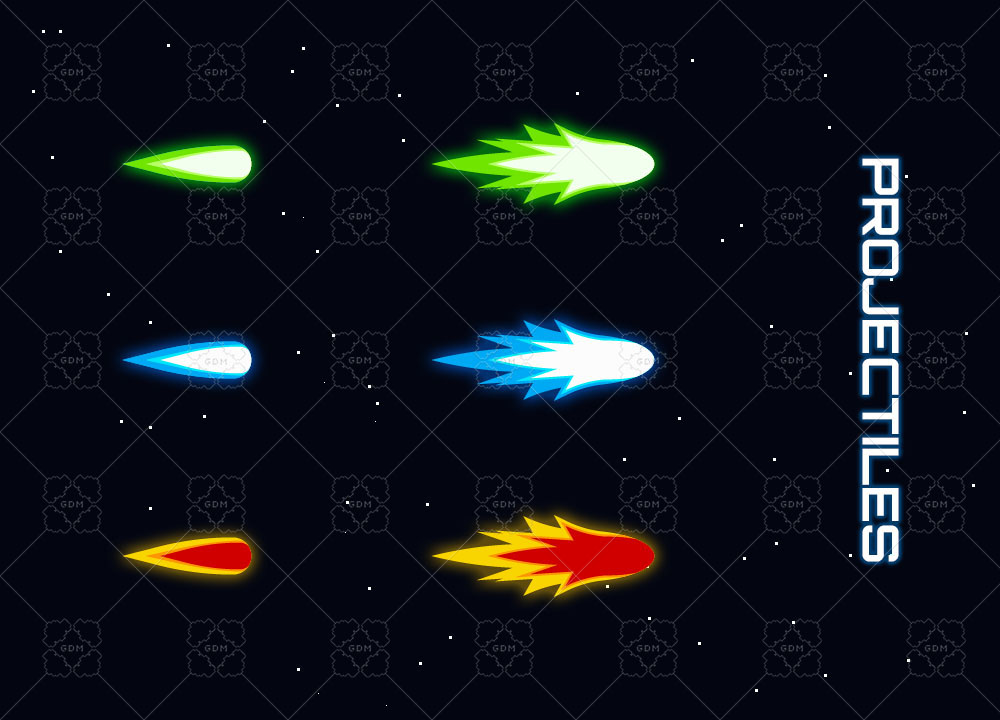 2D Space Game GameDev Market