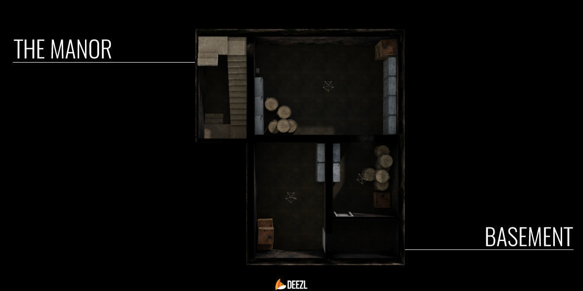 The Manor Haunted House Pack Unity HDRP GameDev Market