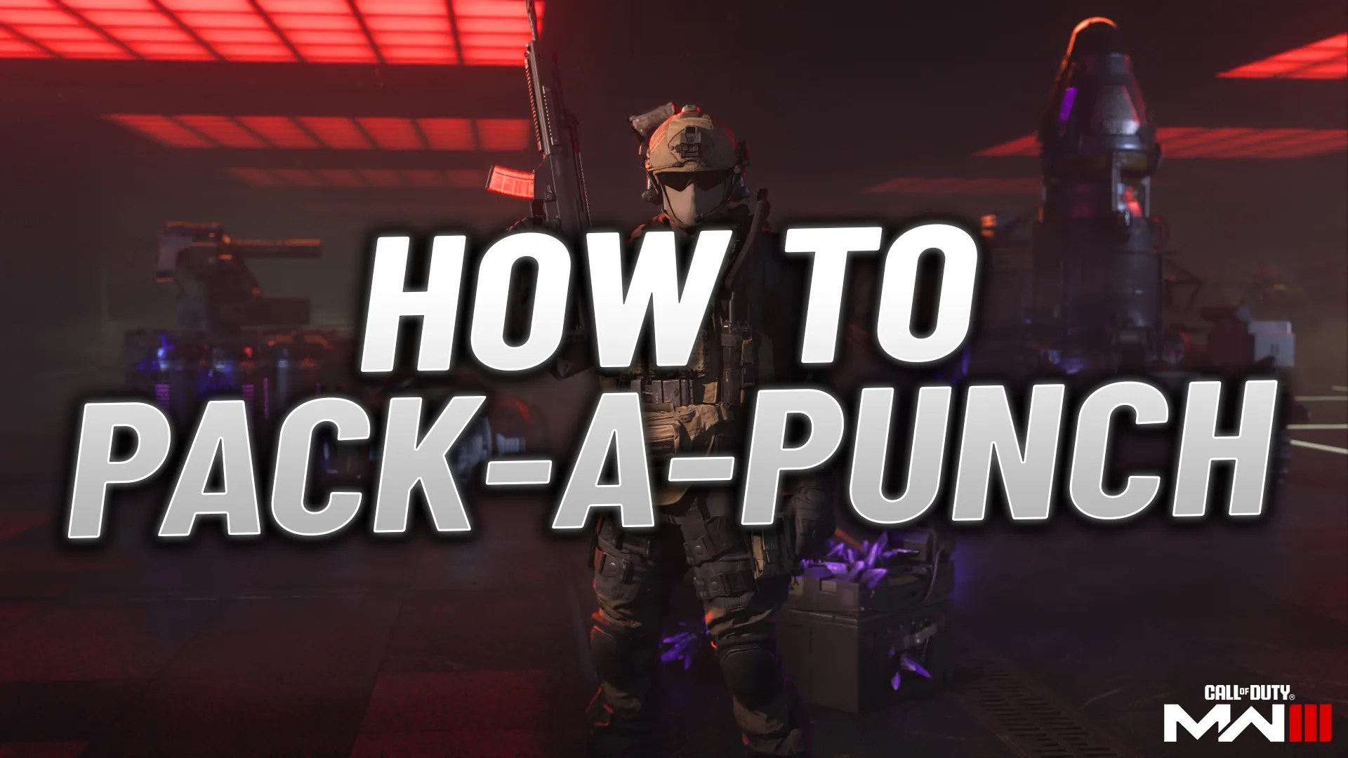 PackaPunch Walkthrough in MW3 Zombies