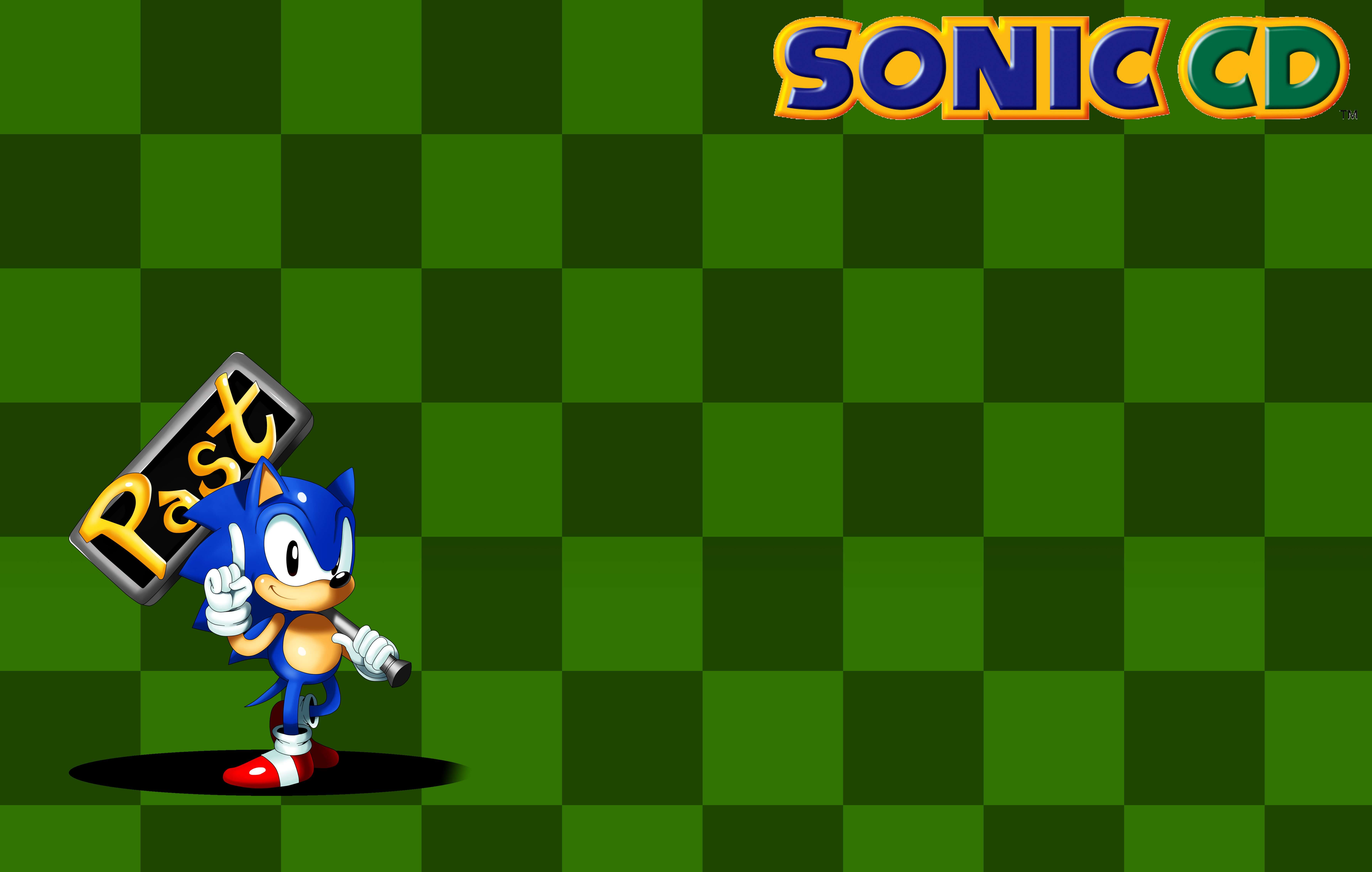 Sonic CD Past 4K Wallpaper • GamePhD