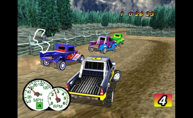 Play Ford Truck Mania • Playstation 1 GamePhD