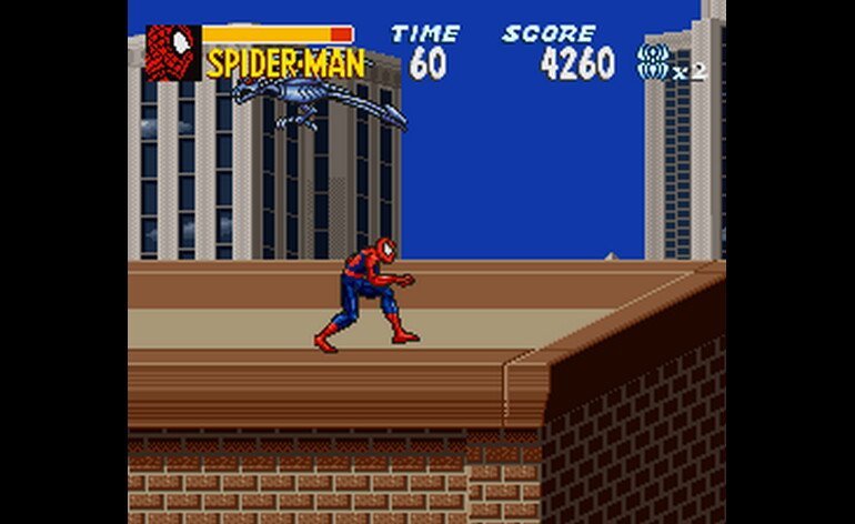 Play Amazing SpiderMan, The Lethal Foes (Japan) • Super Nintendo GamePhD