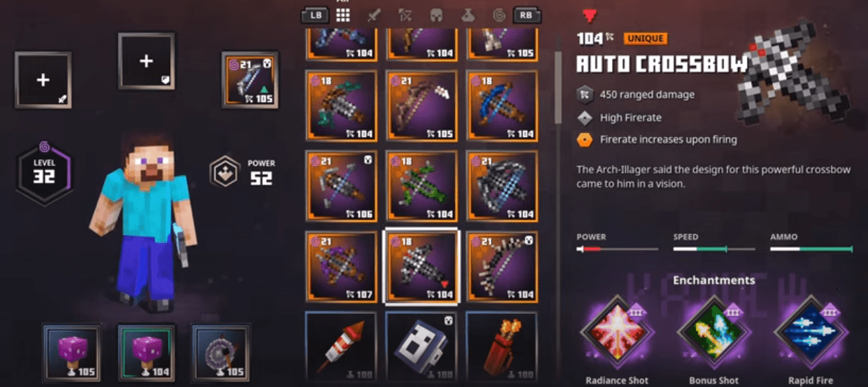 Minecraft Dungeons Unique Bow Locations