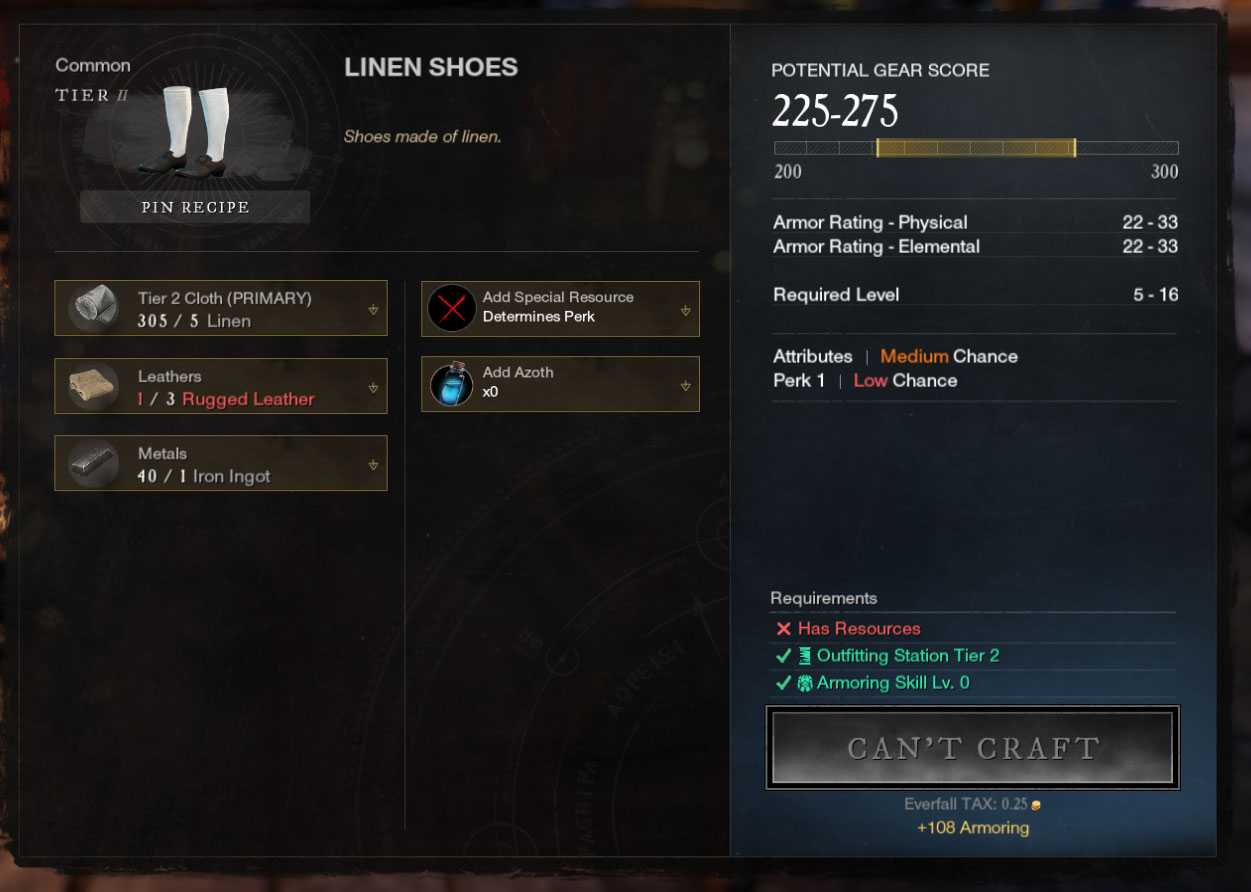 New World Armoring Leveling Guide (0200) Gamer Journalist
