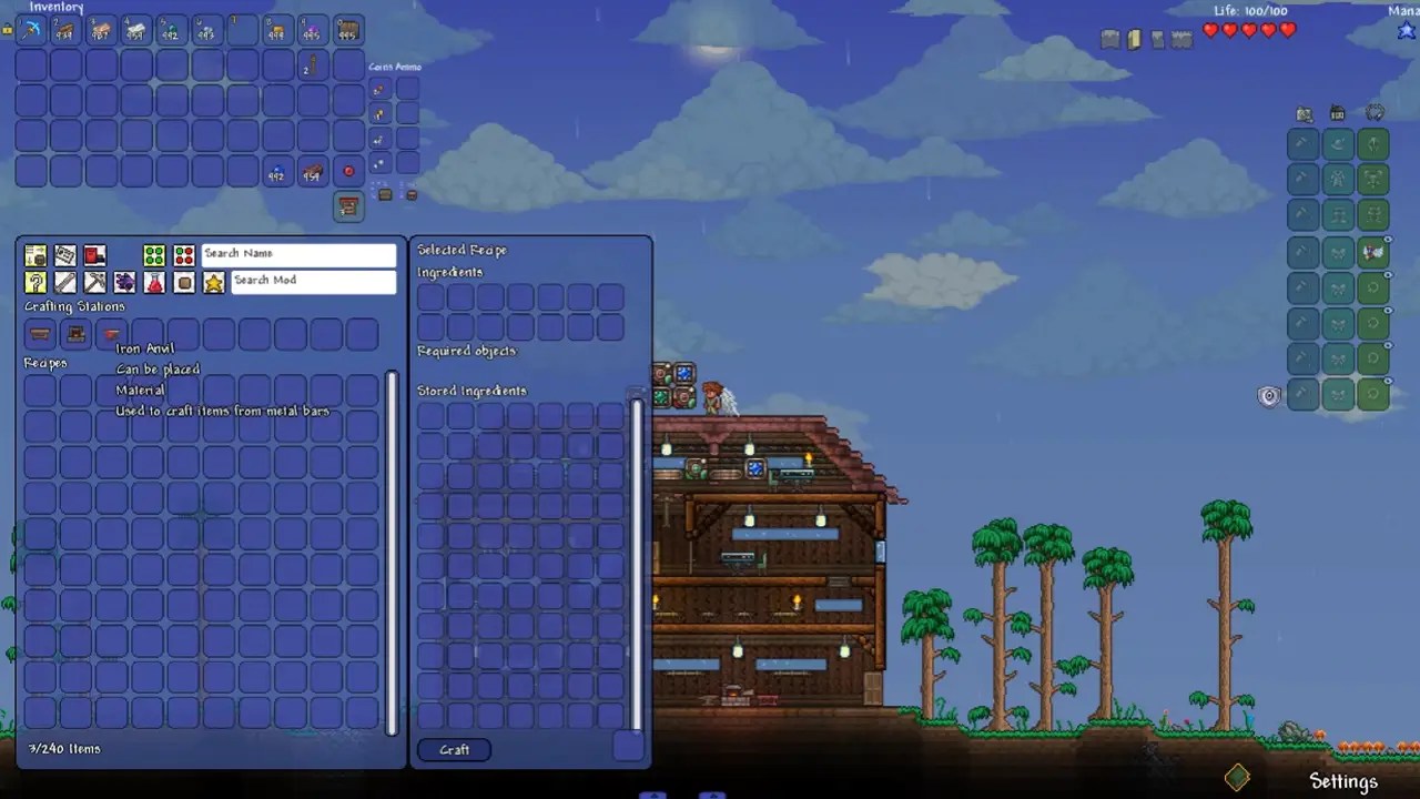 How To Craft & Use Magic Storage In Terraria (Mod Guide)