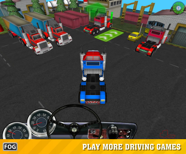 18 Wheeler 3D Simulation games GamingCloud