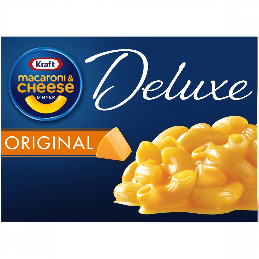Kraft Deluxe Macaroni & Cheese Dinner Original 14oz PKG Garden Grocer