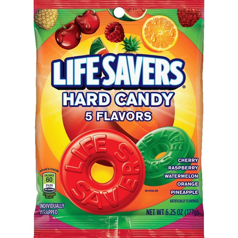 Life Savers Candy 5 Flavors 6.25oz Bag Garden Grocer