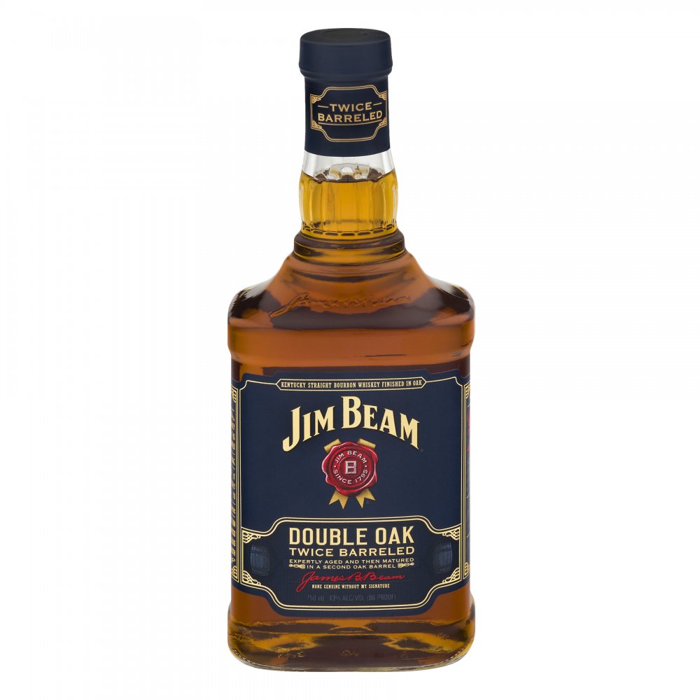 Jim Beam Double Oak Twice Barreled Kentucky Straight Bourbon Whiskey