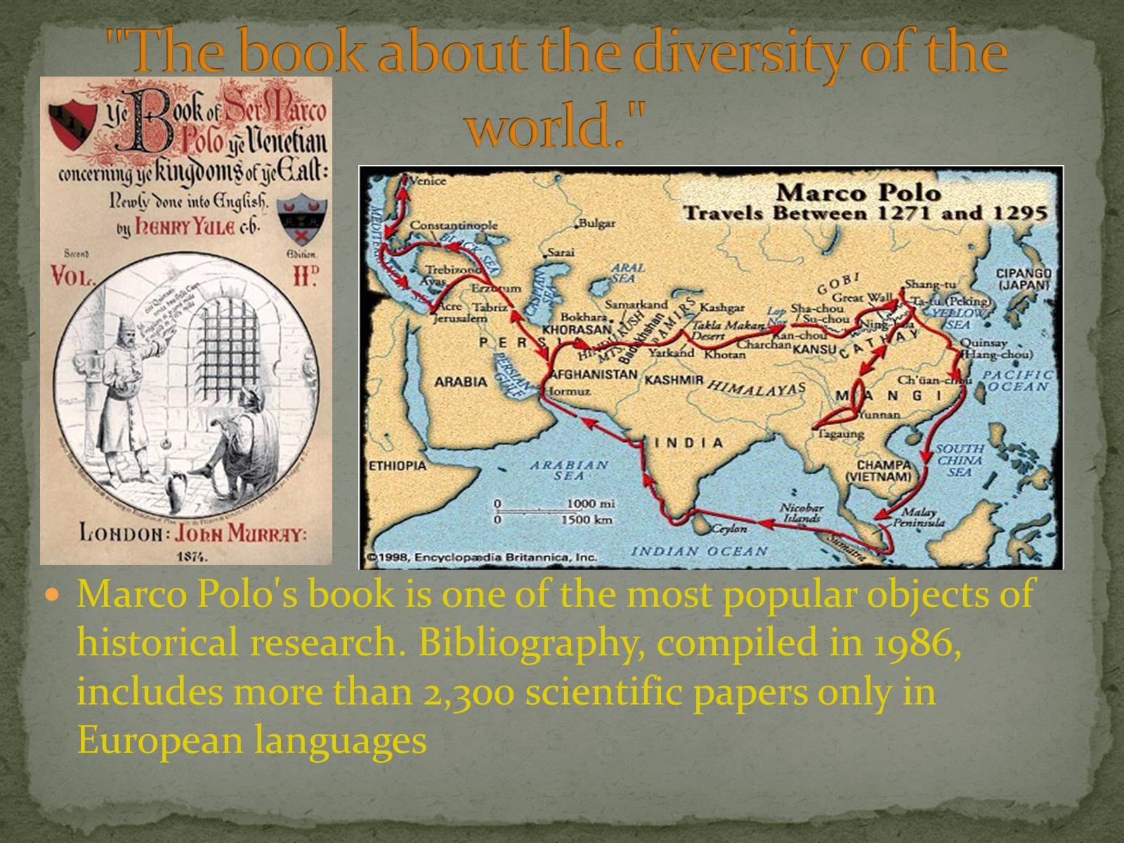 Презентація на тему Marco Polo — презентації з англійської