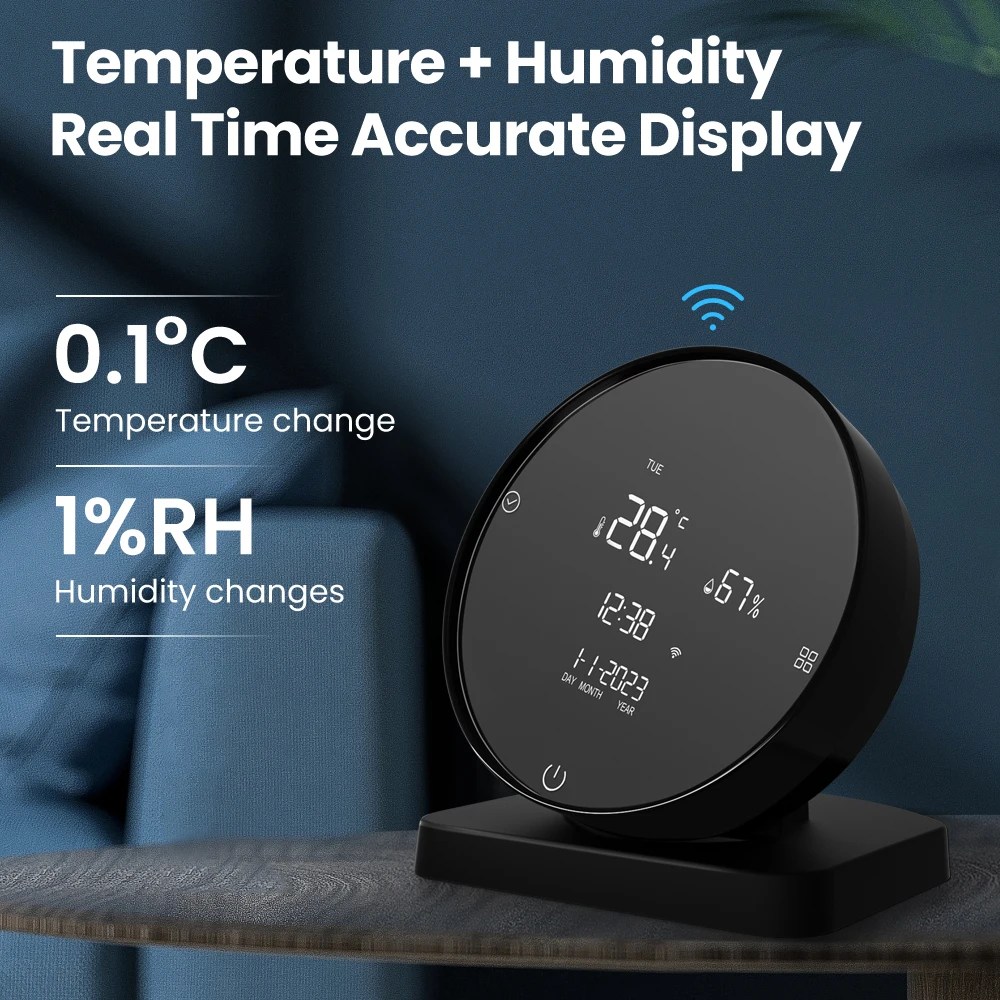 AVATTO Tuya WiFi IR Remote Control with Temperature and Humidity Sensor