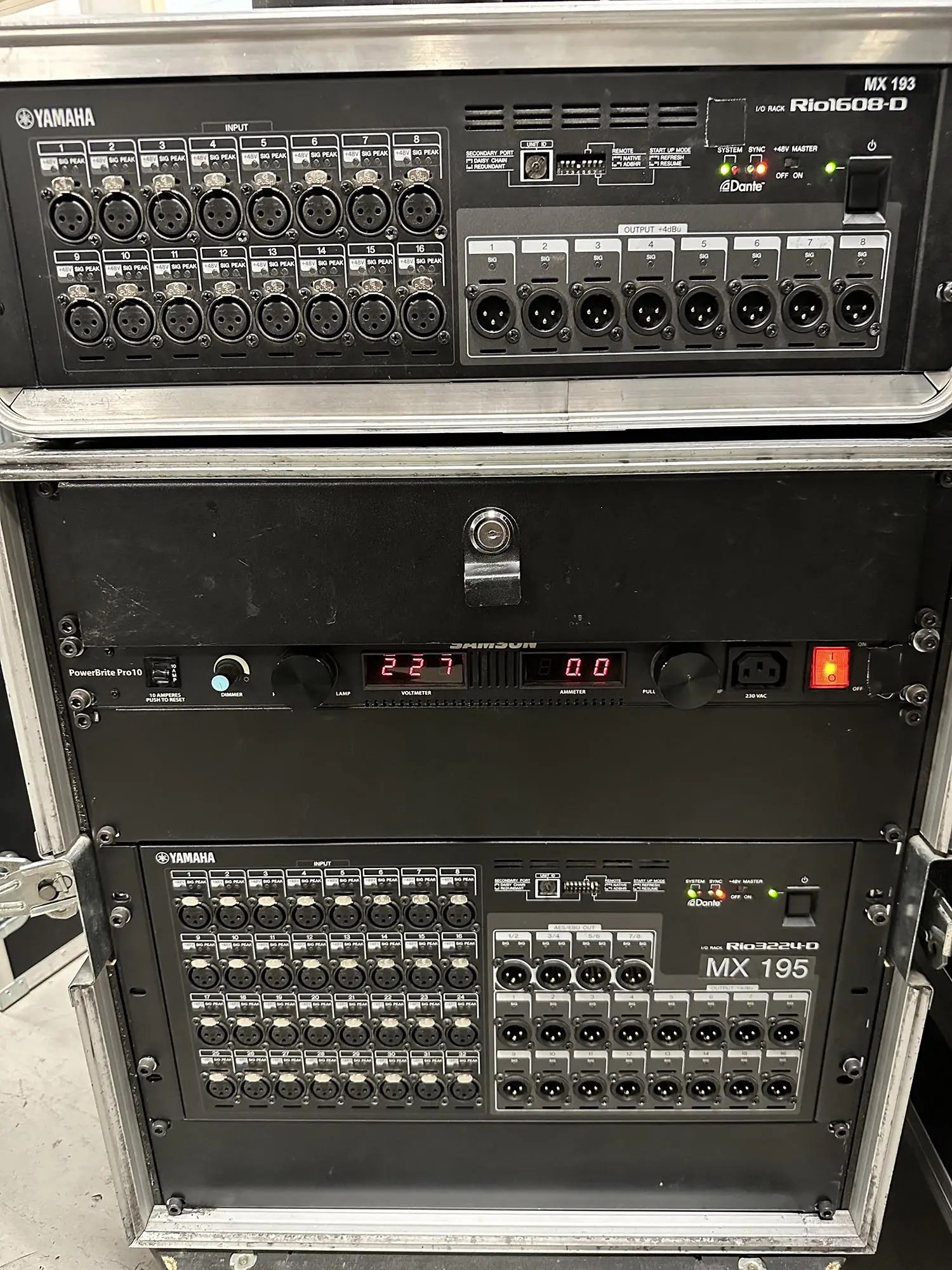 Yamaha QL1 dual console system Gearwise AV & Stage Equipment