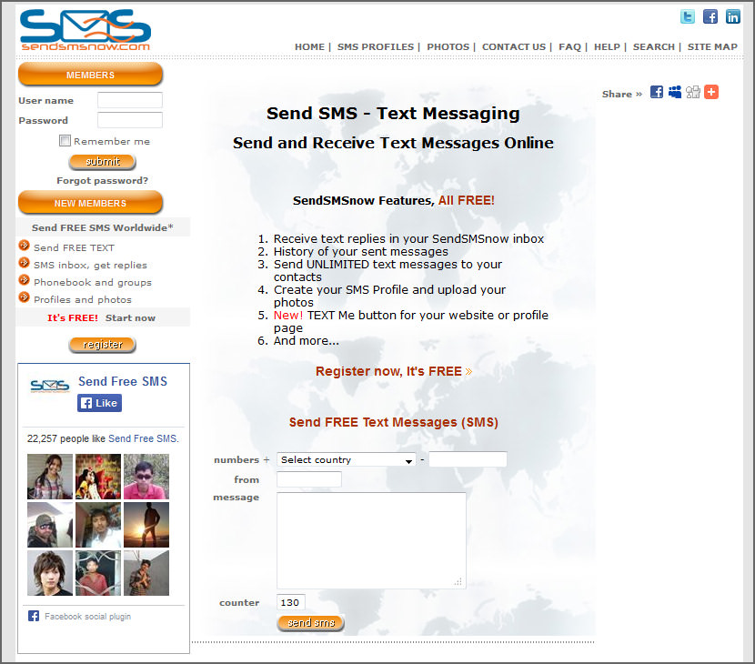 Free SMS India Free Text Messaging India