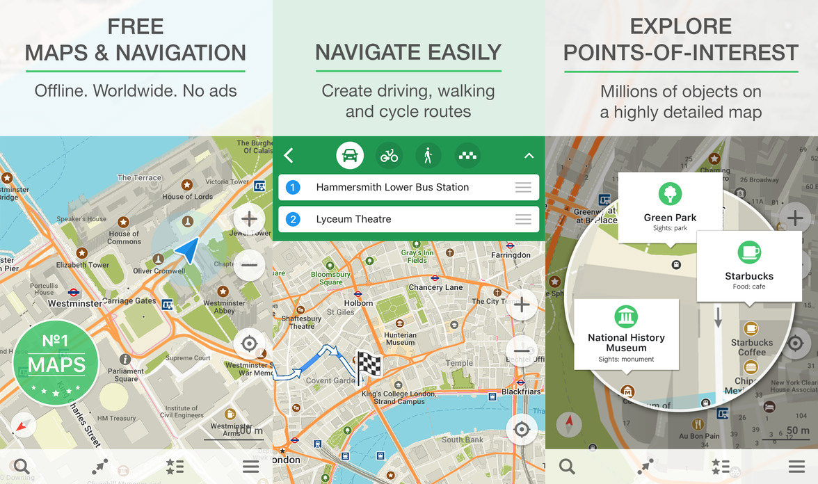9 Free Offline GPS Maps For Android And iOS No Data Connections