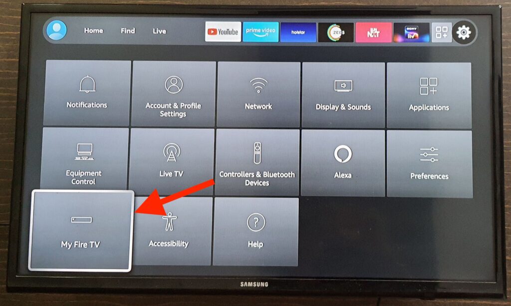 Amazon fire stick location settings