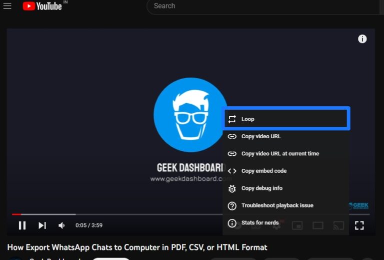 How to Loop Videos on YouTube StepbyStep Guide for Desktop and Mobile