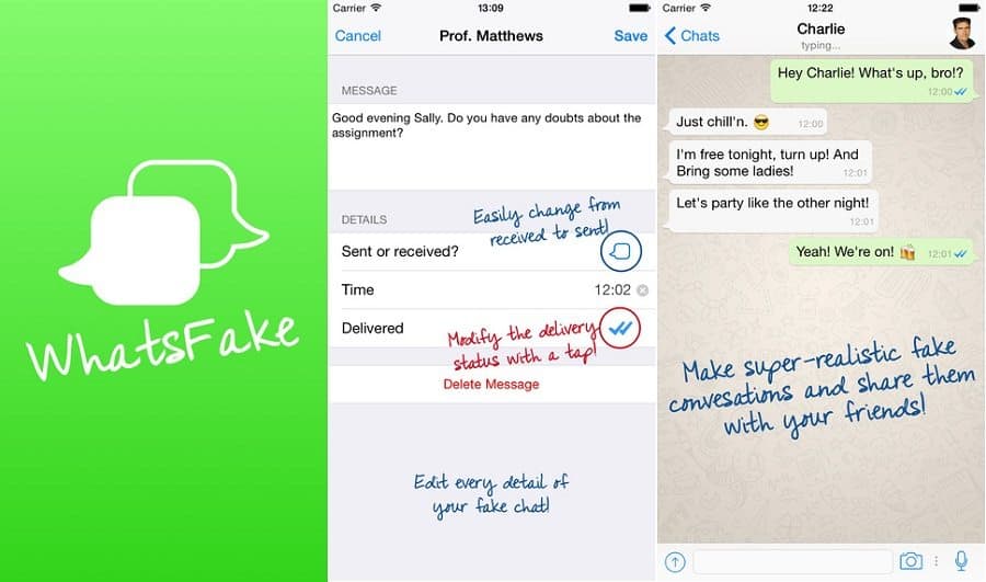 Trick to Generate Fake WhatsApp Conversation (Chat) Screenshot