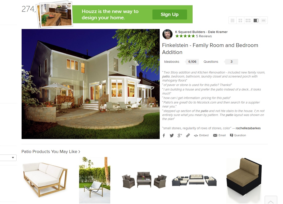 Homeremodeling site Houzz raises 165M, rolls out