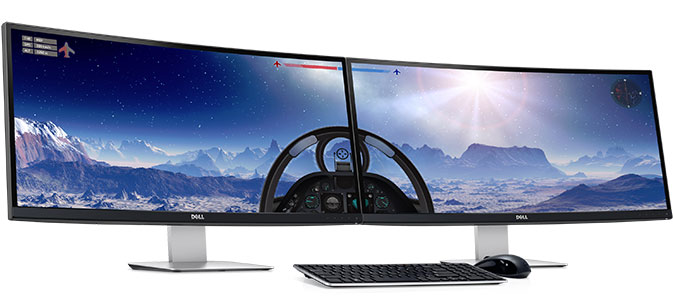 The future of PC monitors It’s all about the curve GeekWire