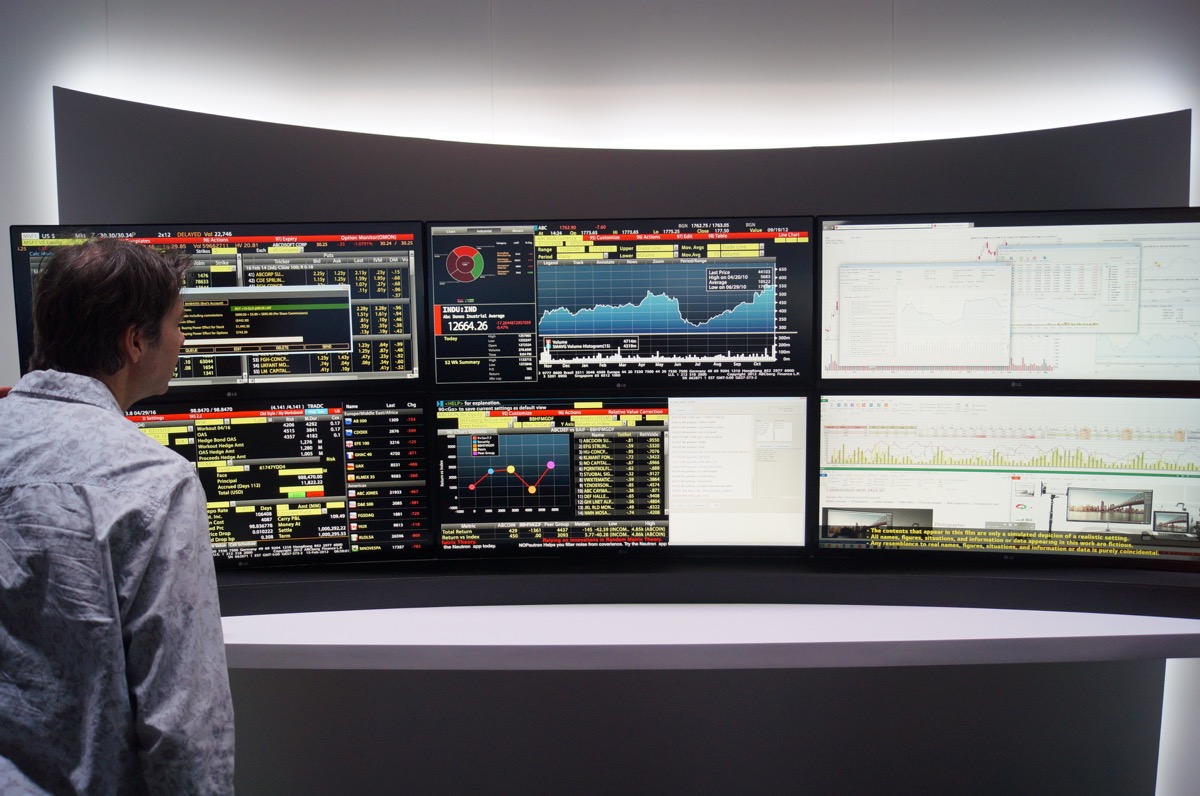 The future of PC monitors It's all about the curve GeekWire