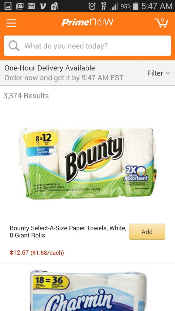 Amazon again expands 'Prime Now' onehour delivery service, this time