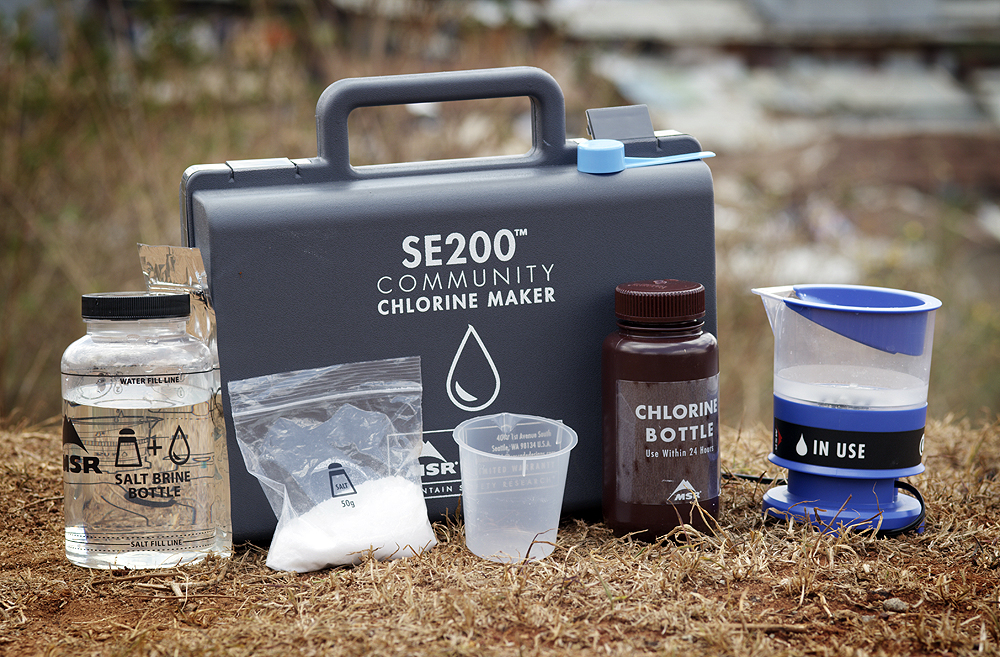 PATH and Mountain Safety Research unveil water treatment device, a