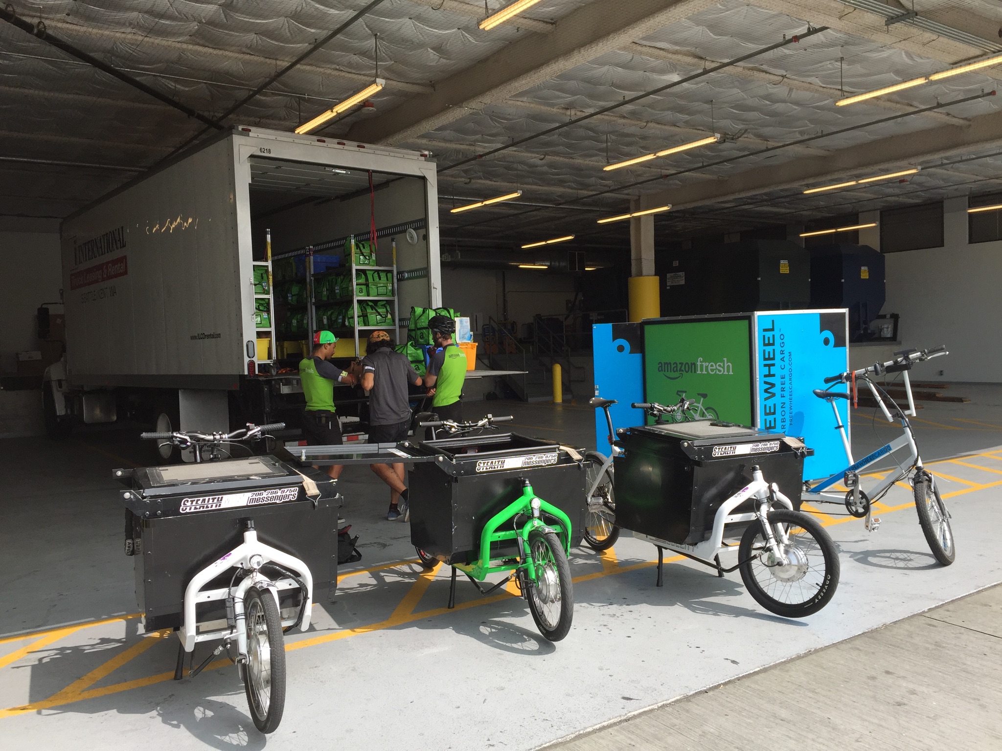 Life as an Amazon bicycle courier Steep hills and even steeper