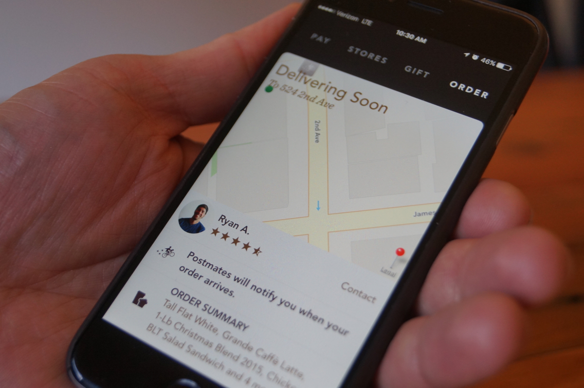Your coffee is here Starbucks and Postmates launch delivery in Seattle