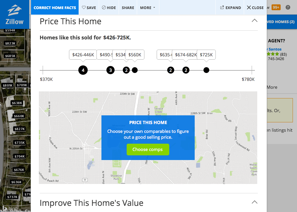 Zillow Introduces New Custom Home Value Estimate Tool