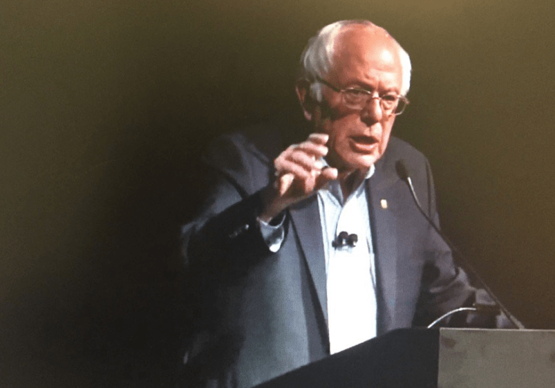 Amazon feels the Bern In Seattle on book tour, Sanders addresses huge