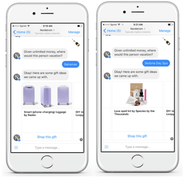 New Nordstrom mobile chatbot is ready to help shoppers find the perfect holiday gift GeekWire
