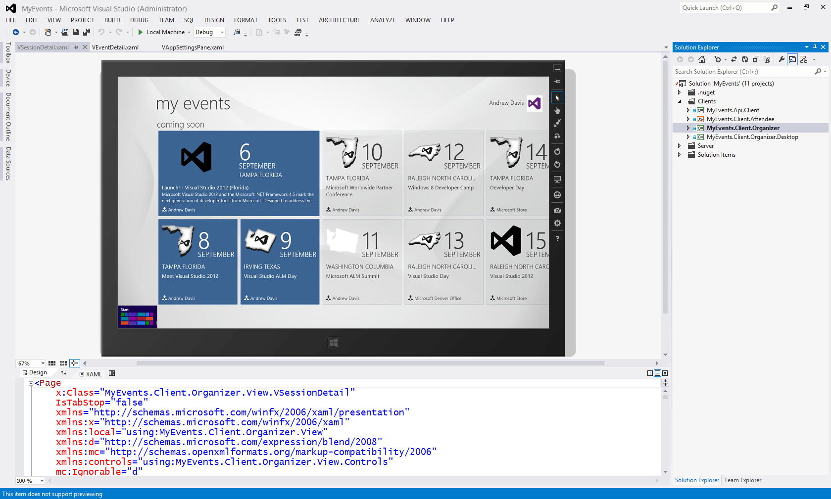 App time for Microsoft with Visual Studio, Windows Store GeekWire